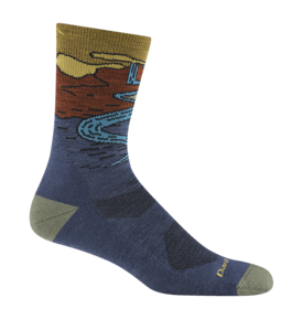 Darn Tough Darn Tough Chasing Waterfalls Cushioned Lightweight Hiking Micro Crew Sock Men's 5020