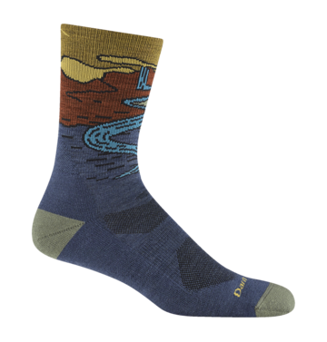 Darn Tough Darn Tough Chasing Waterfalls Cushioned Lightweight Hiking Micro Crew Sock Men's 5020