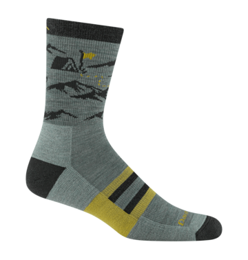 Darn Tough Darn Tough Hike Hut Cushioned Midweight Hiking Micro Crew Sock Men's 5021