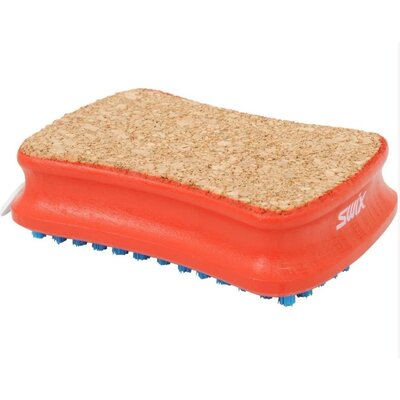 Swix Combi Cork and Nylon Brush