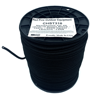 Red Pine 3/16 Stretch Cord per Foot.