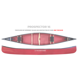 Trailhead Canoes Trailhead Canoes Prospector 16 Carbon Kevlar / Composite Trim