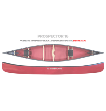 Trailhead Canoes Trailhead Canoes Prospector 16 Kevlar Lite / Composite Trim