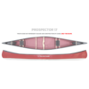 Trailhead Canoes Prospector 17 Carbon Kevlar / Composite Trim