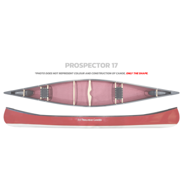 Trailhead Canoes Trailhead Canoes Prospector 17 Kevlar Lite / Wood Trim