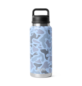 Yeti Yeti Rambler 36 oz / 1L Bottle w/ Chug Cap Blue Camo