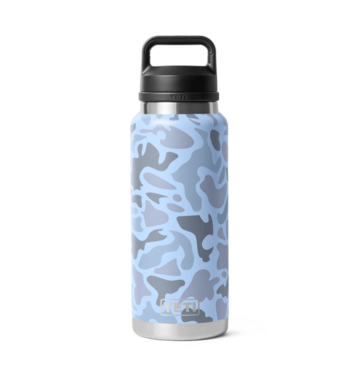 Yeti Yeti Rambler 36 oz / 1L Bottle w/ Chug Cap Blue Camo
