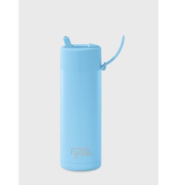 Frank Green Frank Green Ceramic Lined Bottle with Flip Straw 20oz