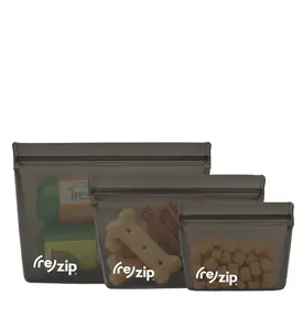 (re)Zip (re)zip Reusable Stand-Up Leak-Proof Bag 3pk