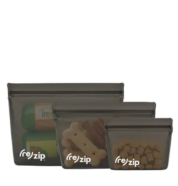 (re)Zip (re)zip Reusable Stand-Up Leak-Proof Bag 3pk