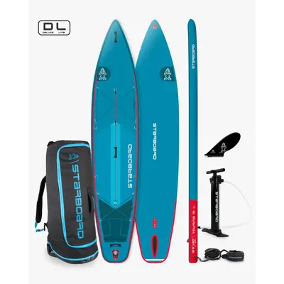 Starboard 12'6" X 30" Touring Deluxe Lite Inflatable SUP with Paddle