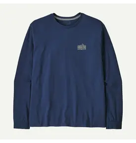 Patagonia Patagonia Long Sleeve Strataspire Responsibili-tee Men's Clement Blue (Past Season)