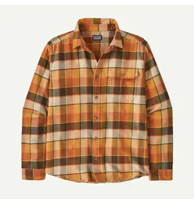 Patagonia Patagonia Long Sleeve Lightweight Fjord Flannel Shirt Men's Rocky/Otter Brown (Past Season)