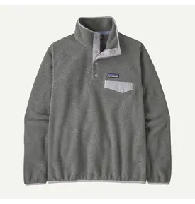 Patagonia Patagonia Lightweight Synchilla Snap-T Pullover Women's Nickle w/Permafrost (Past Season)