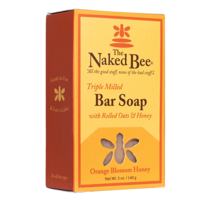 The Naked Bee Triple Milled Soap Bar 5 oz