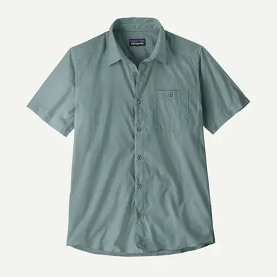 Patagonia Sunrise Stream Short Sleeve Button Up Shirt Men's
