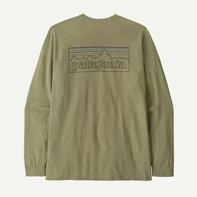 Patagonia P-6 Logo Long Sleeve Responsibili-Tee Men's