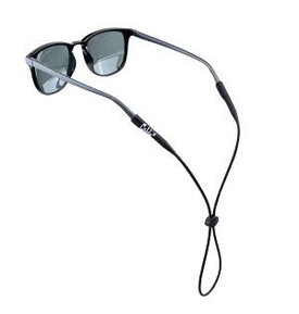 Cablz Cablz 16" Skinnyz Ends Adjustable Eyewear Retainer, Black