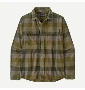 Patagonia Patagonia Canyonite Flannel Shirt Men's Trail Rider/Pond Green L