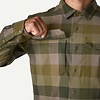 Patagonia Canyonite Flannel Shirt Men's Trail Rider/Pond Green L