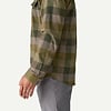 Patagonia Canyonite Flannel Shirt Men's Trail Rider/Pond Green M