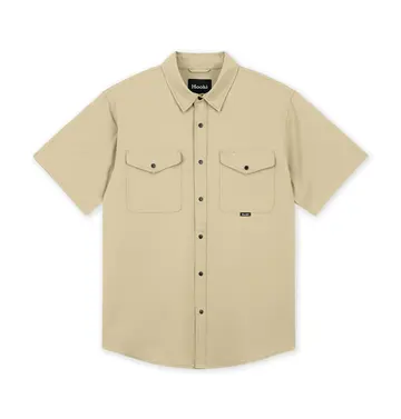 Hooke Hooke River Short Sleeve Button Up Shirt Men's