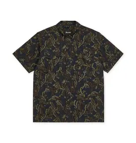 Hooke Hooke Seabed Short Sleeve Button Up Shirt Men's