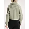Arc'teryx Emblem Fleece Full Zip Crop Hoody Women's