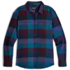 Outdoor Research Feedback Flannel Shirt Women's Winterberry Plaid S