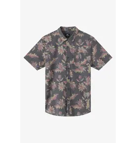 O'Neill O'Neill UPF Slub Standard Woven Short Sleeve Button Up Shirt Men's