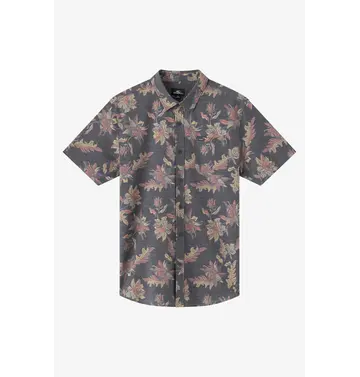 O'Neill O'Neill UPF Slub Standard Woven Short Sleeve Button Up Shirt Men's