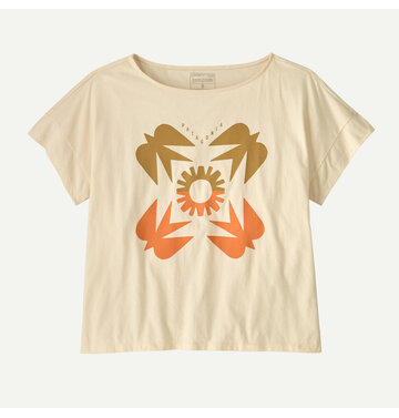 Patagonia Patagonia Kaleido Flowers Relaxed Drop Sleeve T-Shirt Women's
