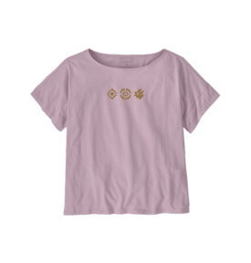 Patagonia Patagonia Kaleido Flowers Relaxed Drop Sleeve T-Shirt Women's
