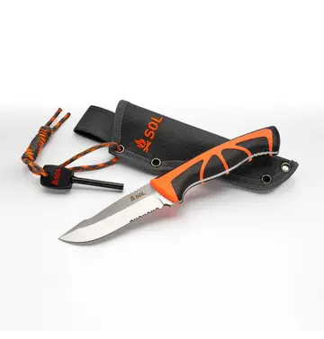 Survive Outdoors Longer SOL Survival Stoke Field Knife