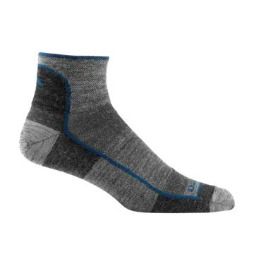 Darn Tough Darn Tough No-Cushion Lightweight Running 1/4-Height Sock Men's 1715