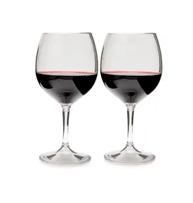 GSI GSI Nesting Red Wine Glass Set