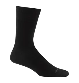 Darn Tough Darn Tough Solid No-Cushion Lightweight Lifestyle Crew Sock Men's 6032
