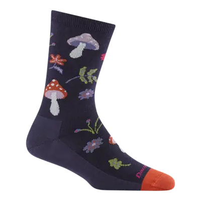 Darn Tough Shroom Bloom Crew Lightweight Sock Women's 6133
