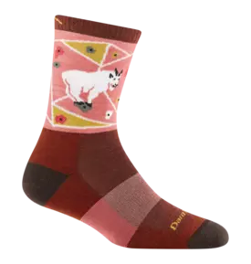 Darn Tough Darn Tough Critter Club Cushioned Lightweight Hiking Micro Crew Sock Women's 5001