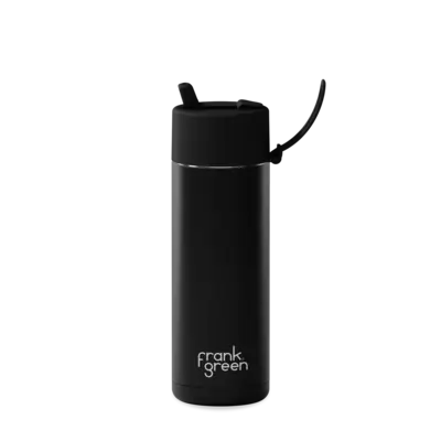 Frank Green Ceramic Lined Bottle with Flip Straw 20oz