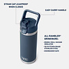 Yeti Rambler 18 oz / 532 mL Bottle w/ Straw Lid, Sea View