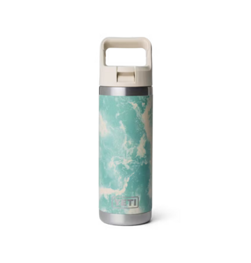 Yeti Yeti Rambler 18 oz / 532 mL Bottle w/ Straw Lid, Sea View
