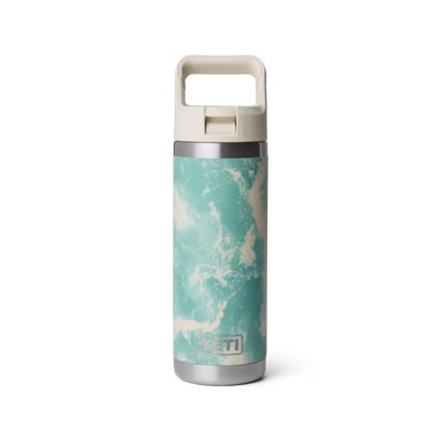 Yeti Rambler 18 oz / 532 mL Bottle w/ Straw Lid, Sea View