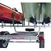 Malone Pre-Built MicroSport 2 Kayak Trailer Package (2 Sets Bunks, Spare Tire)