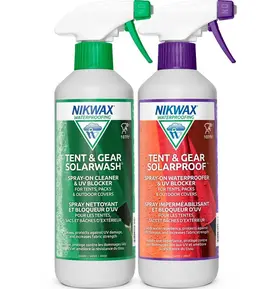Nikwax Nikwax Tent & Gear Duo Pack 500ml