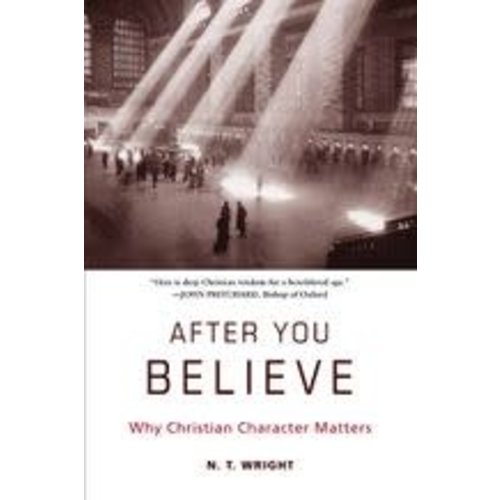 WRIGHT, N.T. AFTER YOU BELIEVE : WHY CHRISTIAN CHARACTER MATTERS by N.T. WRIGHT WRIGHT, N.T. AFTER YOU BELIEVE : WHY CHRISTIAN CHARACTER MATTERS by N.T. WRIGHT