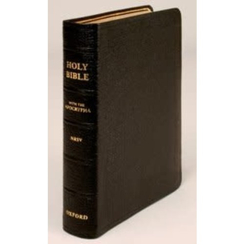 BIBLE/NEW REVISED STANDARD VERSION (NRSV) BIBLE WITH APOCRYPHA - POCKET EDITION IN BLACK LEATHER BIBLE/NEW REVISED STANDARD VERSION (NRSV) BIBLE WITH APOCRYPHA - POCKET EDITION IN BLACK LEATHER