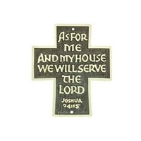 "As For Me And My House" Door Sign