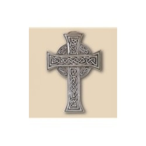 CROSS, CELTIC CROSS PEWTER WALL ORNAMENT CROSS, CELTIC CROSS PEWTER WALL ORNAMENT