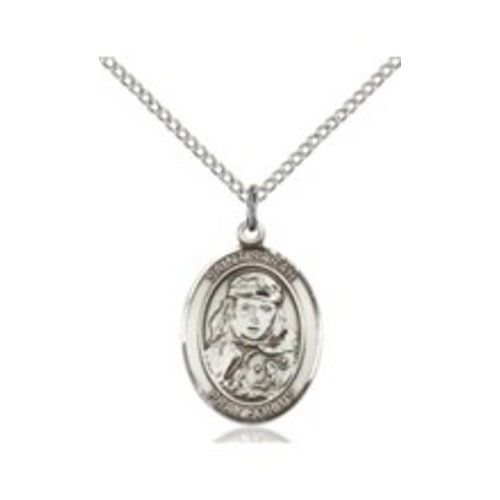 STERLING SILVER ST SARAH MEDAL STERLING SILVER ST SARAH MEDAL